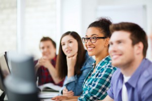 college student diverse group