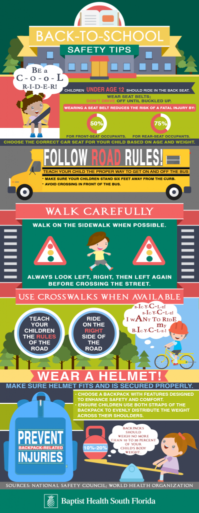 Back to school safety tips