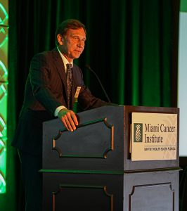 Dr. Guenther Koehne at the Inaugural Miami Cancer Institute Summit of the Americas on Immunotherapies for Hematologic Malignancies